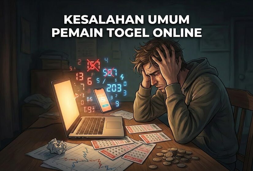 Kesalahan Umum Pemain Togel Online