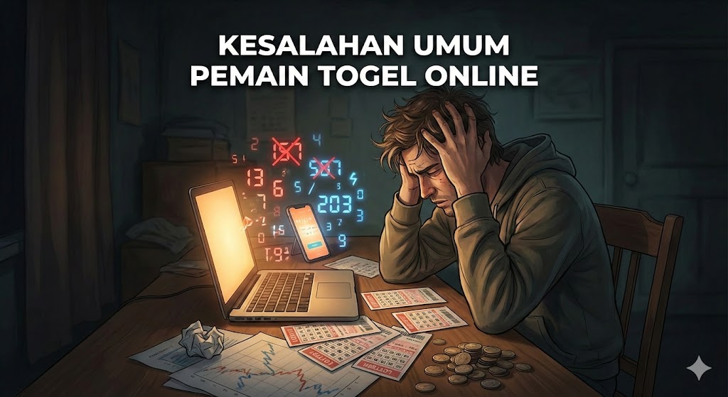 Kesalahan Umum Pemain Togel Online